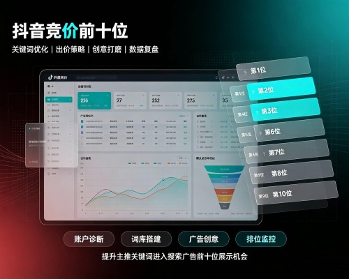 定安抖音搜索竞价